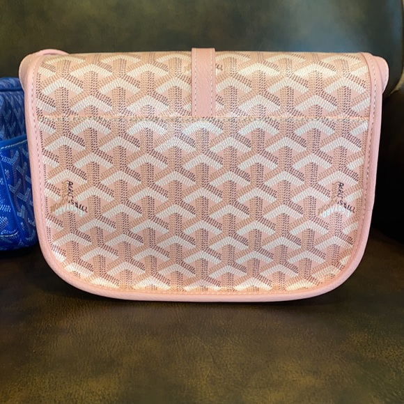 RARE GOYARD BELVEDERE PM LIMITED EDITION ROSE POUDRE PINK - Picture 15 of 16
